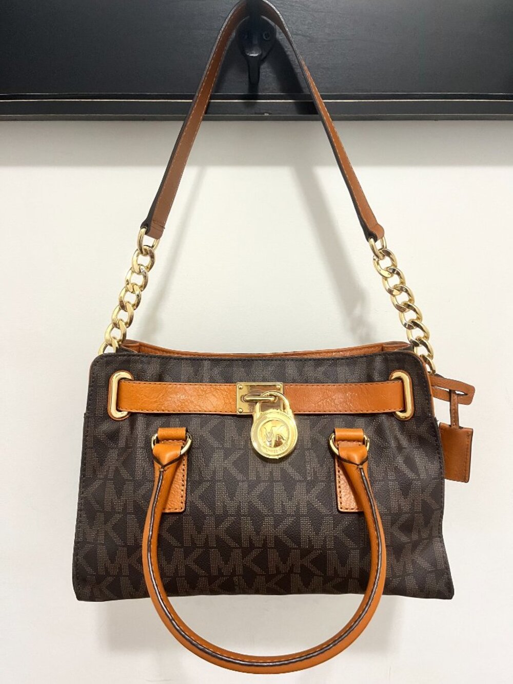 Michael Kors Hamilton East West Satchel Signature Tote
